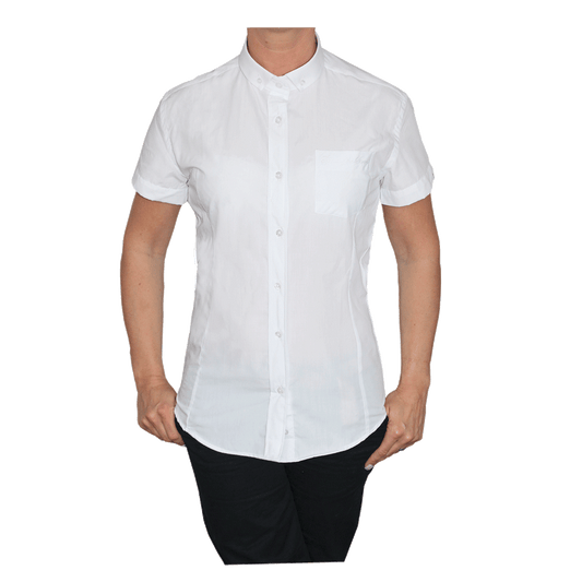 SotS "White" Lady Small Button Down Hemd (kurz) - Premium  von Spirit of the Streets für nur €19.90! Shop now at Spirit of the Streets Mailorder