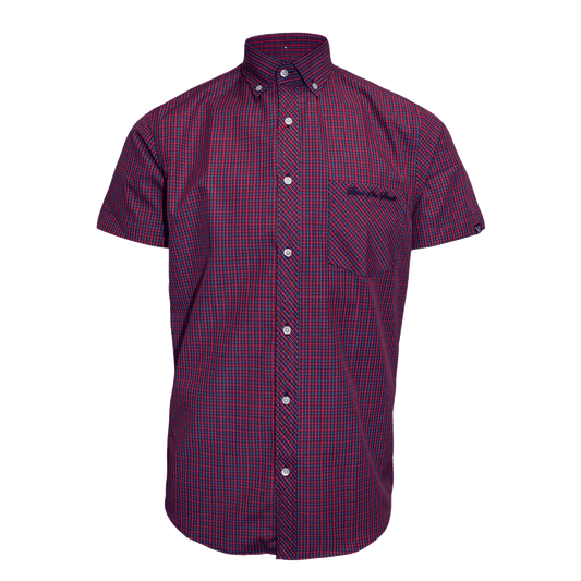 SotS "Broughton" Button Down Hemd (rot) - Just €34.90! Shop now at SPIRIT OF THE STREETS Webshop