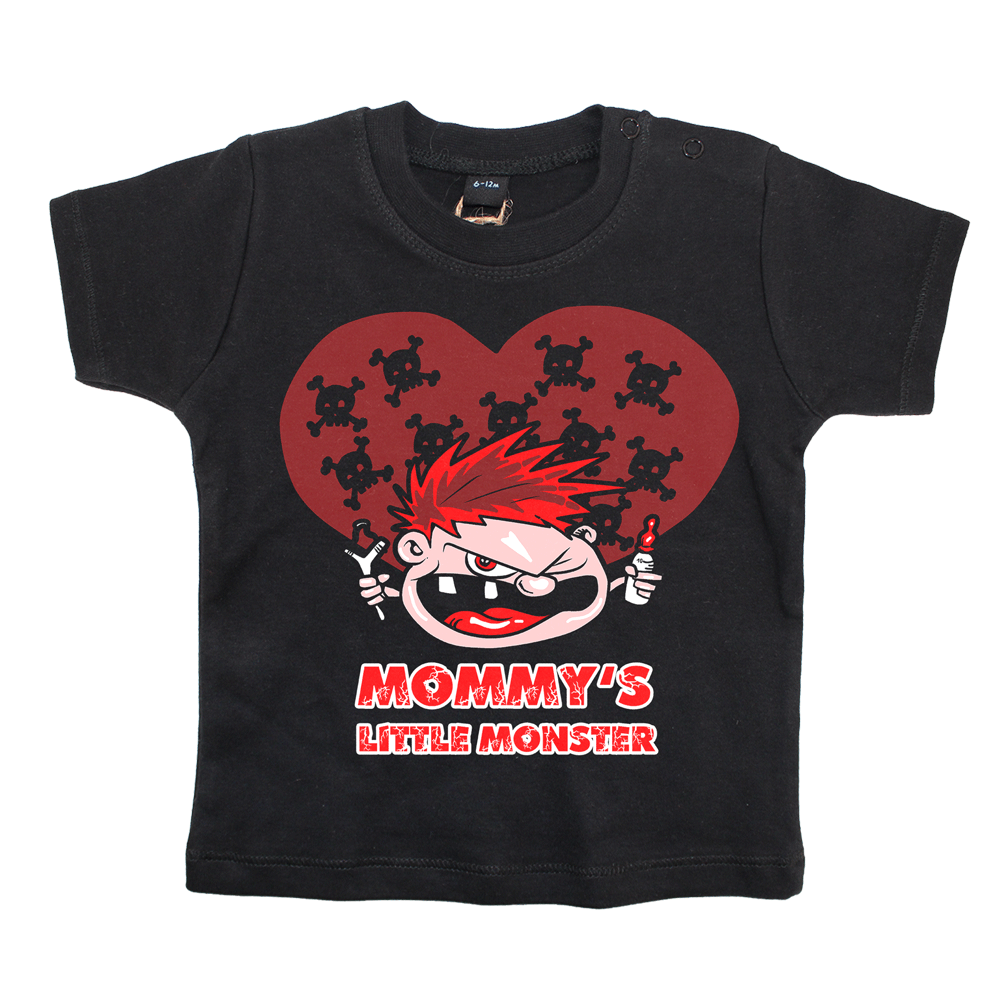 Mommy's little Monster Baby Shirt - Premium  von Spirit of the Streets für nur €9.90! Shop now at Spirit of the Streets Mailorder