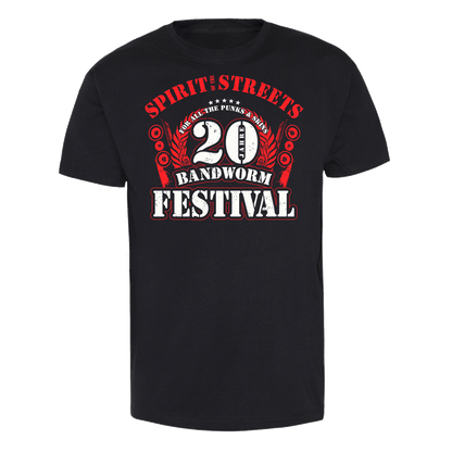 20 Jahre Bandworm Festival 2015 T-Shirt - Premium  von Spirit of the Streets für nur €9.90! Shop now at Spirit of the Streets Mailorder