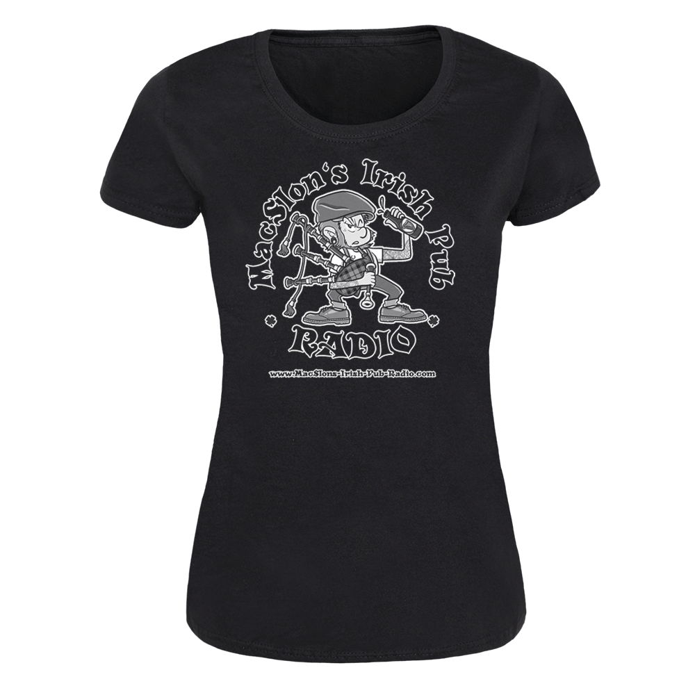 MacSlon's Irish Pub Radio "Logo" Girly Shirt