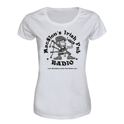 MacSlon's Irish Pub Radio "Logo" Girly Shirt