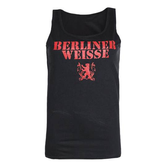 Berliner Weisse "Big Logo" Wifebeater - Premium  von Spirit of the Streets für nur €19.90! Shop now at Spirit of the Streets Mailorder