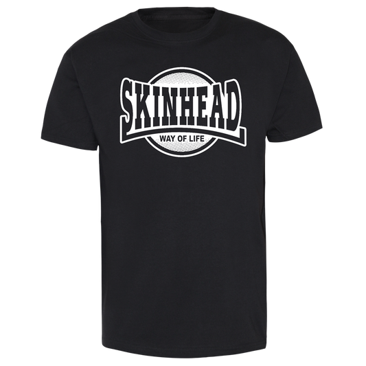 Skinhead "W.O.L." T-Shirt (white print) (schwarz) - Premium  von Spirit of the Streets für nur €14.90! Shop now at SPIRIT OF THE STREETS Webshop
