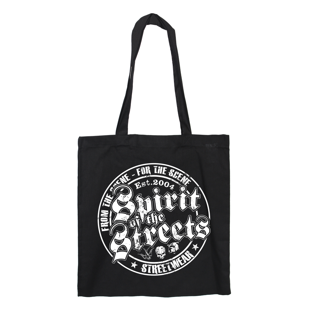 Spirit of the Streets - Baumwoll-Stoffbeutel/cotton bag (lang) - Premium  von Spirit of the Streets Mailorder für nur €1! Shop now at Spirit of the Streets Mailorder