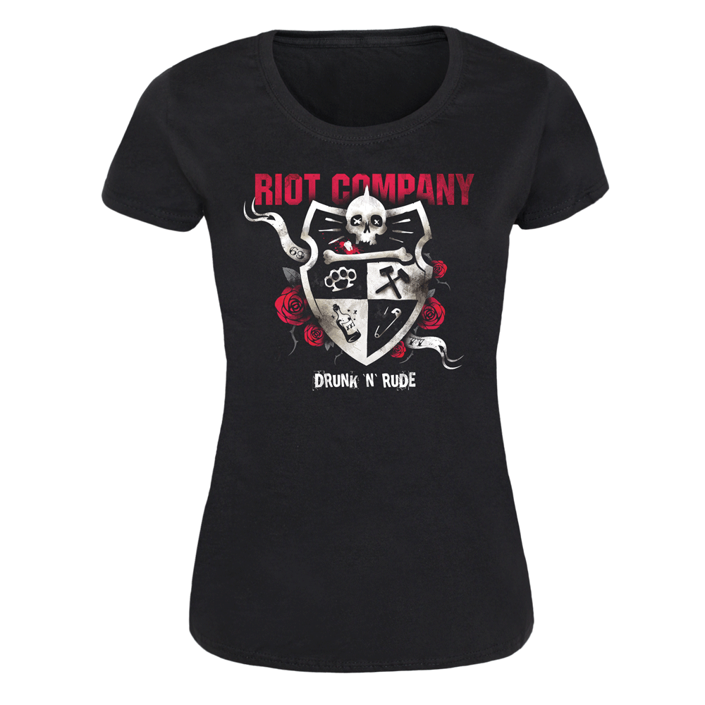 Riot Company "Drunk'n'Rude" Girly Shirt