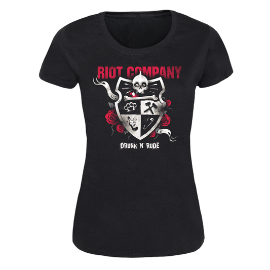 Riot Company "Drunk'n'Rude" Girly Shirt