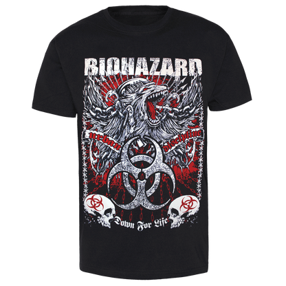 Biohazard "Down for Life" T-Shirt (black)