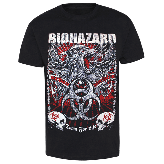 Biohazard "Down for Life" T-Shirt (black)