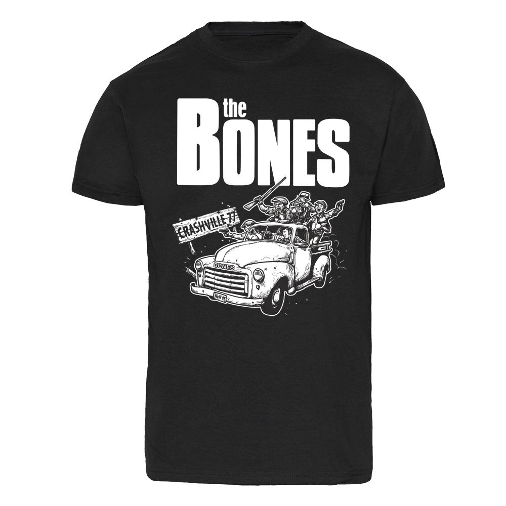 The Bones "Crashville 77" T-Shirt (black)