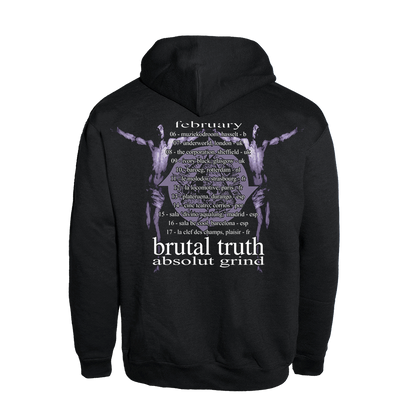 Brutal Truth "Smoke,Grind Sleep Tour" Zip Hoodie/Jacket