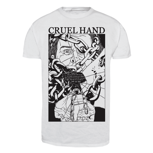 Cruel Hand "Chainface" T-Shirt (white)