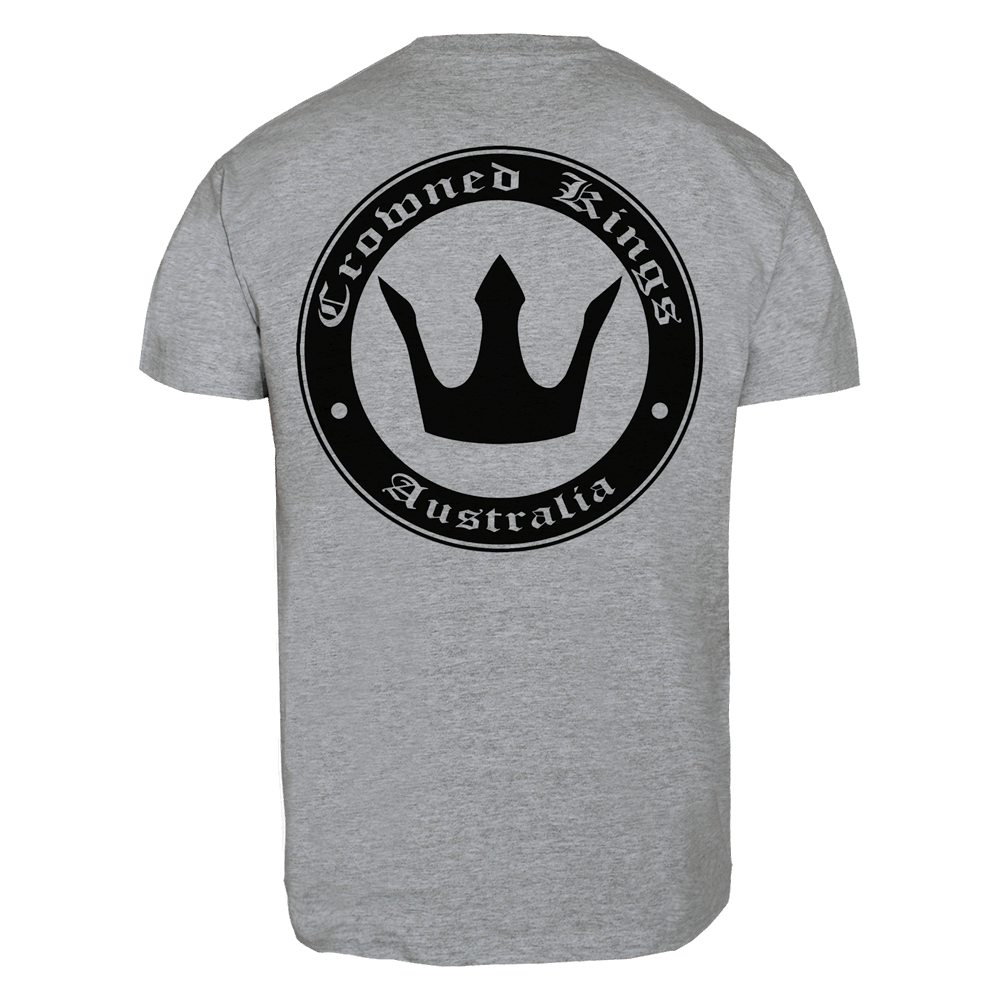 Crowned Kings "Patch" T-Shirt (grey)