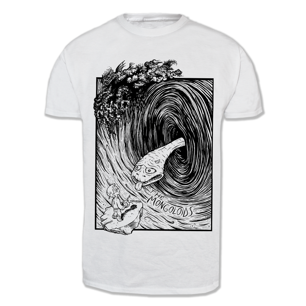 The Mongoloids "Sequel" T-Shirt (white) - Premium  von Rage Wear für nur €4.90! Shop now at SPIRIT OF THE STREETS Webshop