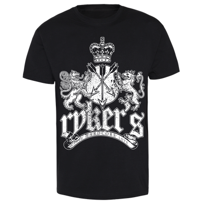 Rykers "Lion" T-Shirt (black) - Premium  von Rage Wear für nur €9.90! Shop now at Spirit of the Streets Mailorder