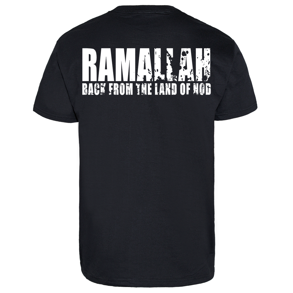 Ramallah "Land of Nod" T-Shirt (black)