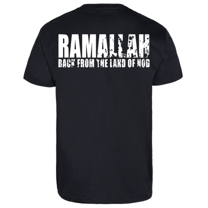 Ramallah "Land of Nod" T-Shirt (black)