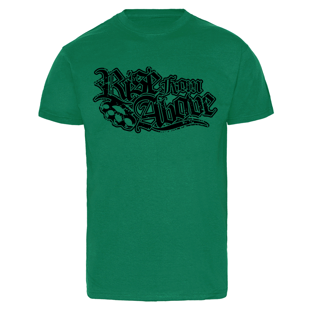 Rise from Above "Logo" T-Shirt (green) - Premium  von Rage Wear für nur €4.90! Shop now at Spirit of the Streets Mailorder