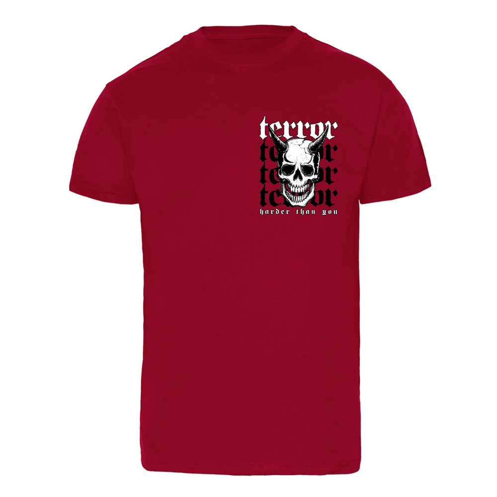 Terror "Aow Skull" T-Shirt (red)