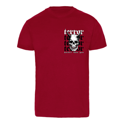 Terror "Aow Skull" T-Shirt (red)