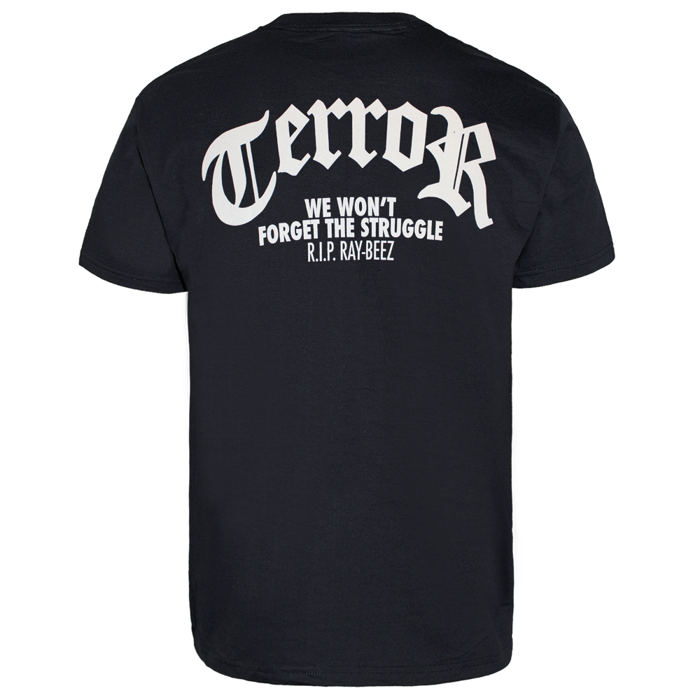 Terror "Always keep the Faith" T-Shirt (black) - Premium  von Rage Wear für nur €9.90! Shop now at Spirit of the Streets Mailorder