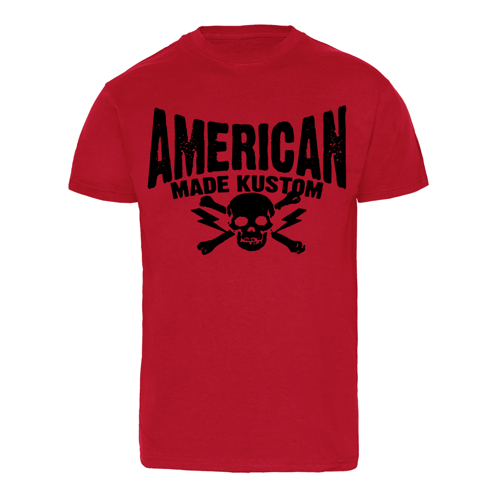 American Made Kustoms "Clamp Down" T-Shirt (red)