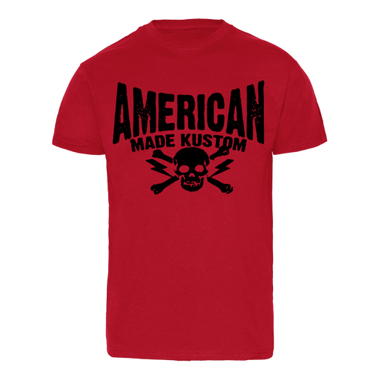 American Made Kustoms "Clamp Down" T-Shirt (red)