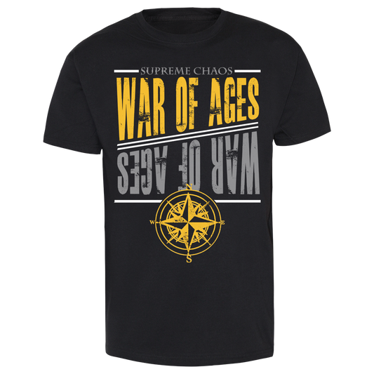War of Ages "Supreme Chaos" T-Shirt (black) - Just €4.90! Shop now at SPIRIT OF THE STREETS Webshop