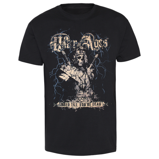 War of Ages "Shred Till You're Dead" T-Shirt (black) - Just €2.90! Shop now at SPIRIT OF THE STREETS Webshop