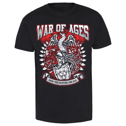 War of Ages "Eagle" T-Shirt (black) - Just €4.90! Shop now at SPIRIT OF THE STREETS Webshop