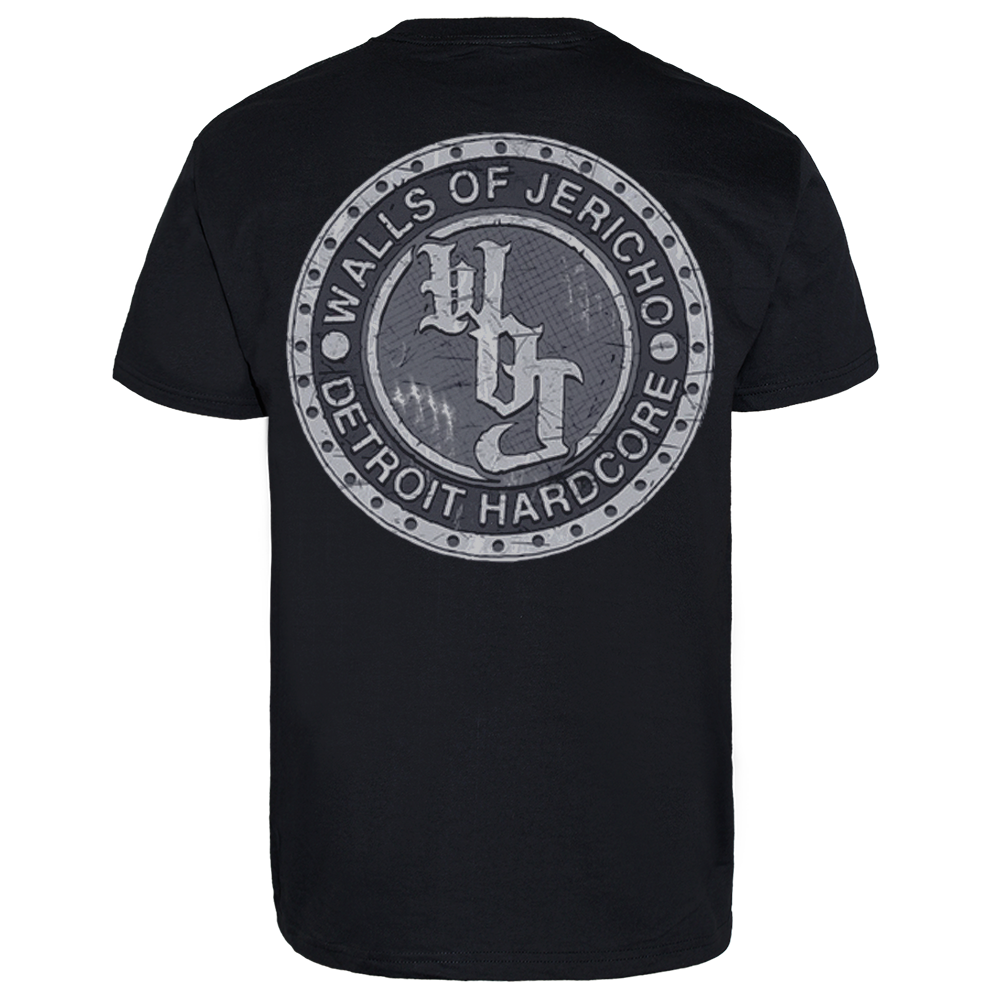 Walls of Jericho "Sewer" T-Shirt (black) - Premium  von Rage Wear für nur €6.90! Shop now at Spirit of the Streets Mailorder