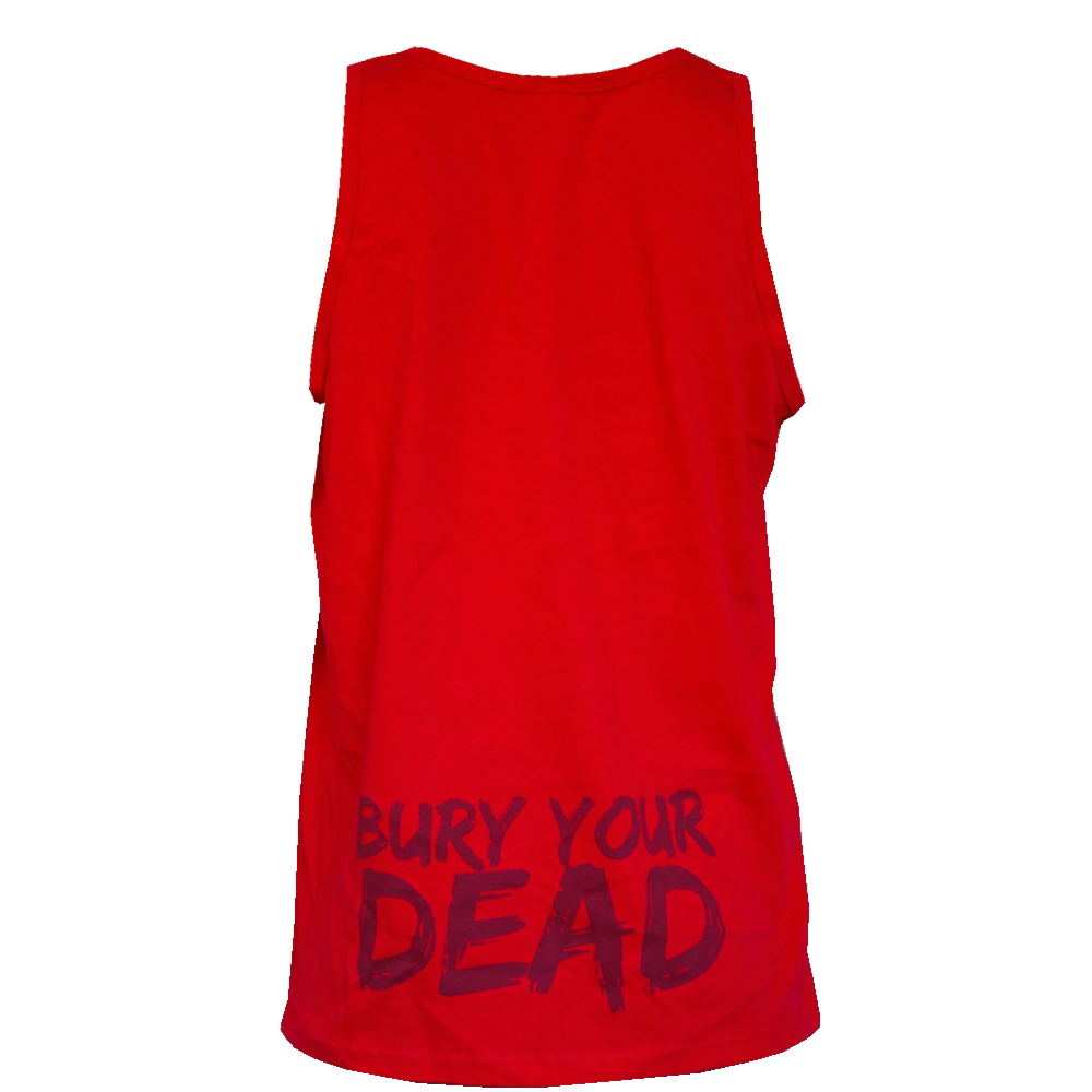 Bury Your Dead "BYD Repeater" Tank Top (red) - Premium  von Rage Wear für nur €3.90! Shop now at Spirit of the Streets Mailorder