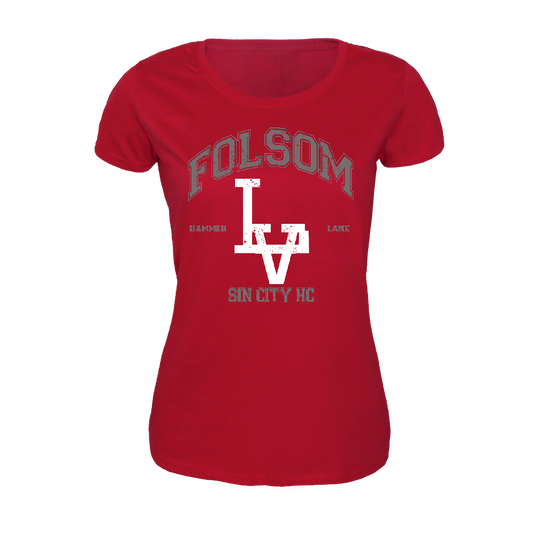 Folsom "LV" Girly Shirt (red)