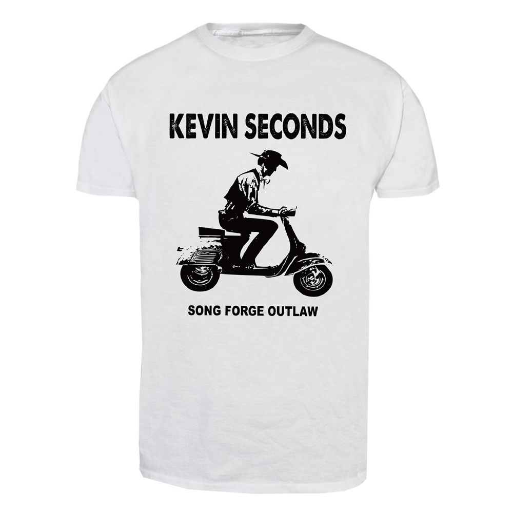 Kevin Seconds "Outlaw" T-Shirt (white)