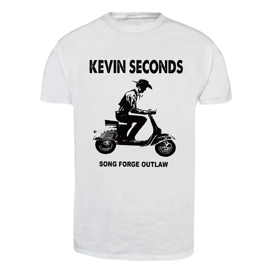 Kevin Seconds "Outlaw" T-Shirt (white)