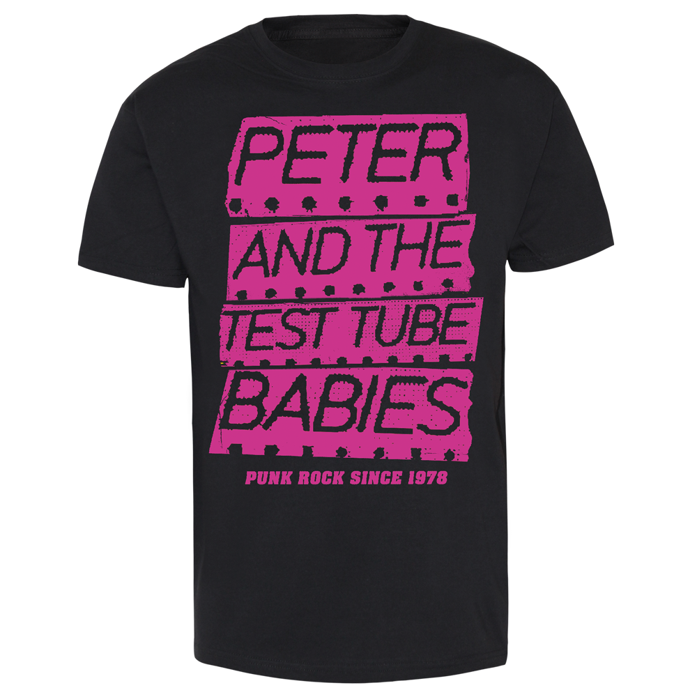 Peter &amp; Test Tube Babies "Logo Pink" T-Shirt