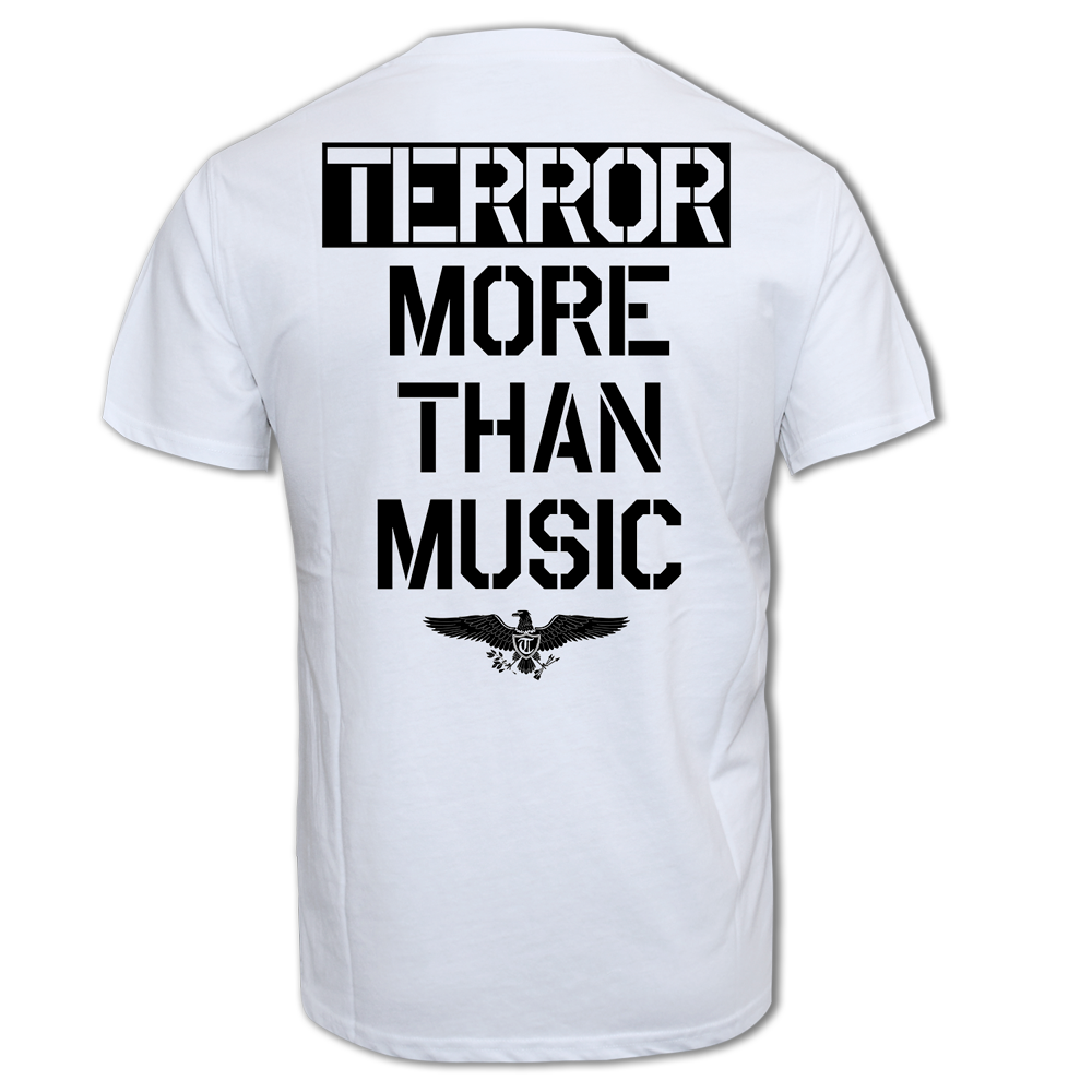 Terror "Underdog" T-Shirt (white) - Premium  von Rage Wear für nur €9.90! Shop now at Spirit of the Streets Mailorder