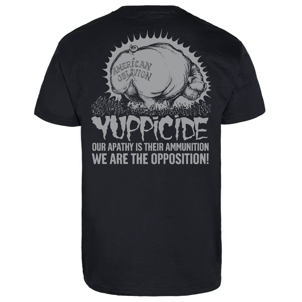 Yuppicide "Oblivion - Grey" T-Shirt