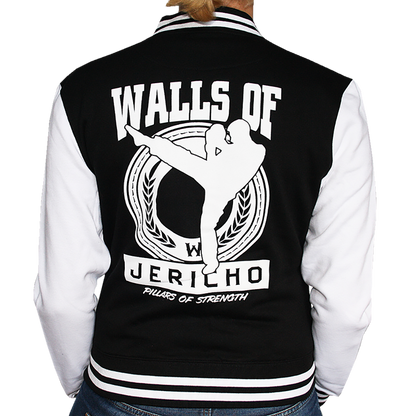 Walls of Jericho "High Kick" Girly College Jacke - Premium  von Rage Wear für nur €14.90! Shop now at Spirit of the Streets Mailorder