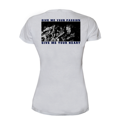 Walls of Jericho "Detroit" Girly-Shirt (white) - Premium  von Rage Wear für nur €6.90! Shop now at Spirit of the Streets Mailorder