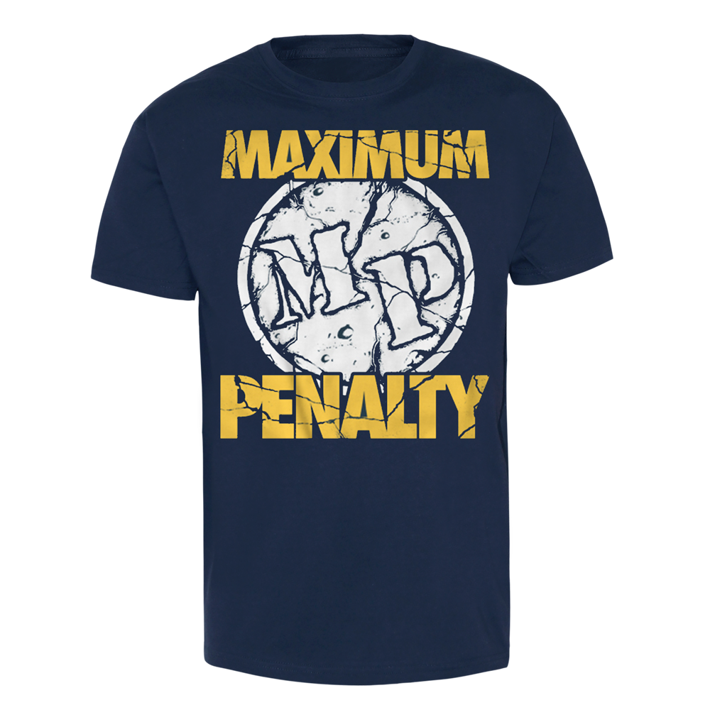 Maximum Penalty "Cracked" T-Shirt (navy)