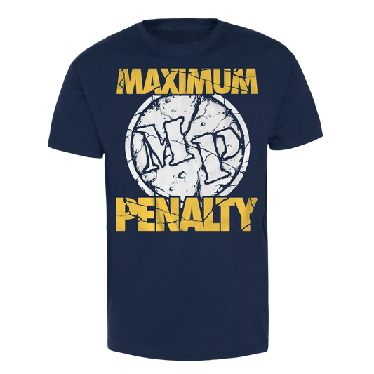 Maximum Penalty "Cracked" T-Shirt (navy)