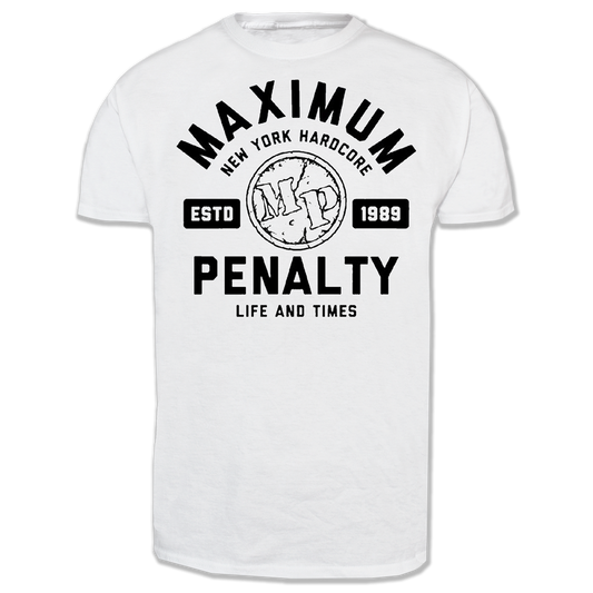 Maximum Penalty "Athletic" T-Shirt (white)