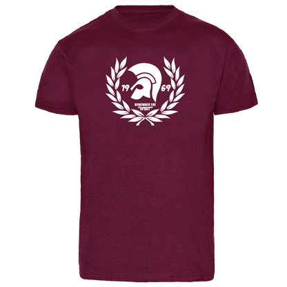 1969 Remember the "Spirit" T-Shirt (bordeaux)