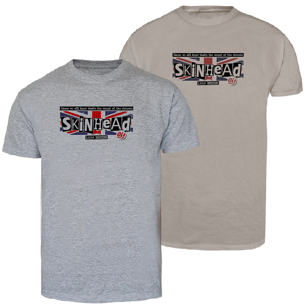 Skinhead "100 % British" T-Shirt - Premium  von Spirit of the Streets für nur €14.90! Shop now at SPIRIT OF THE STREETS Webshop