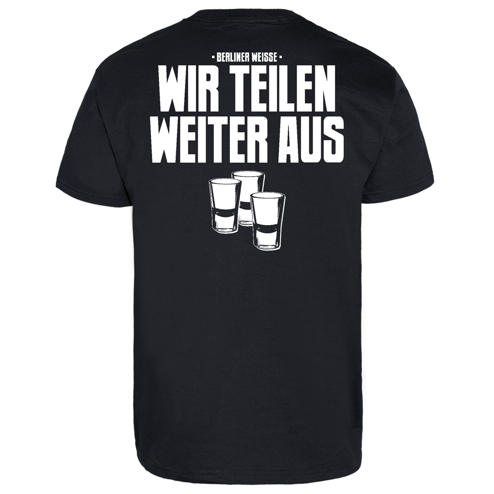 Berliner Weisse "Die Messer sind gewetzt" T-Shirt - Premium  von Spirit of the Streets für nur €19.90! Shop now at Spirit of the Streets Mailorder