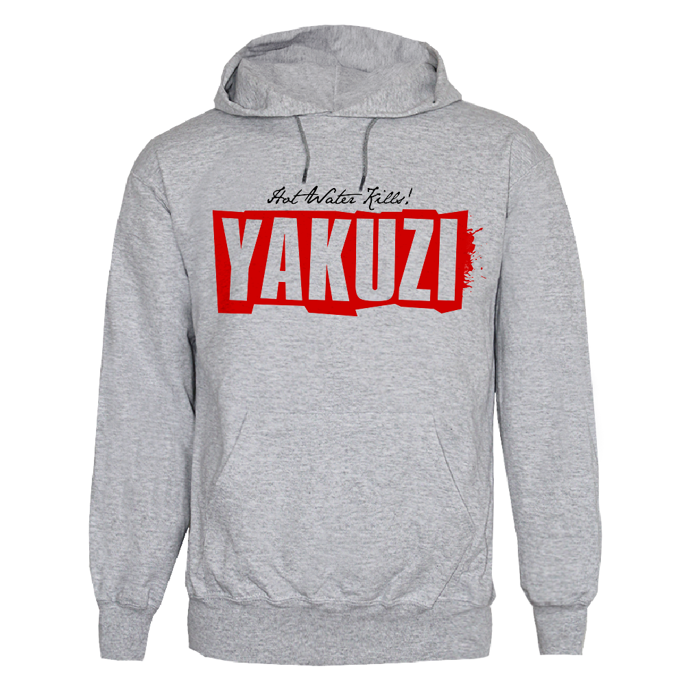 Yakuzi "Drowning" Kapu / hooded (grey)