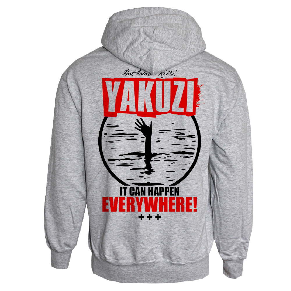 Yakuzi "Drowning" Kapu / hooded (grey)