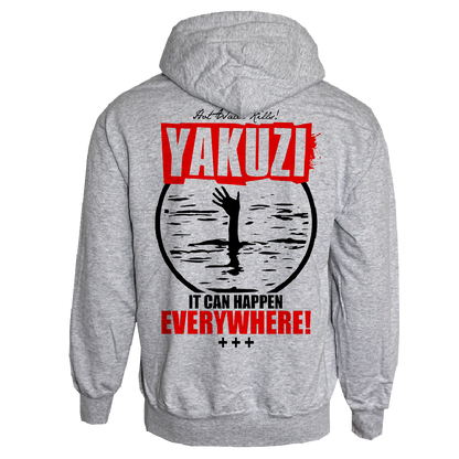 Yakuzi "Drowning" Kapu / hooded (grey)