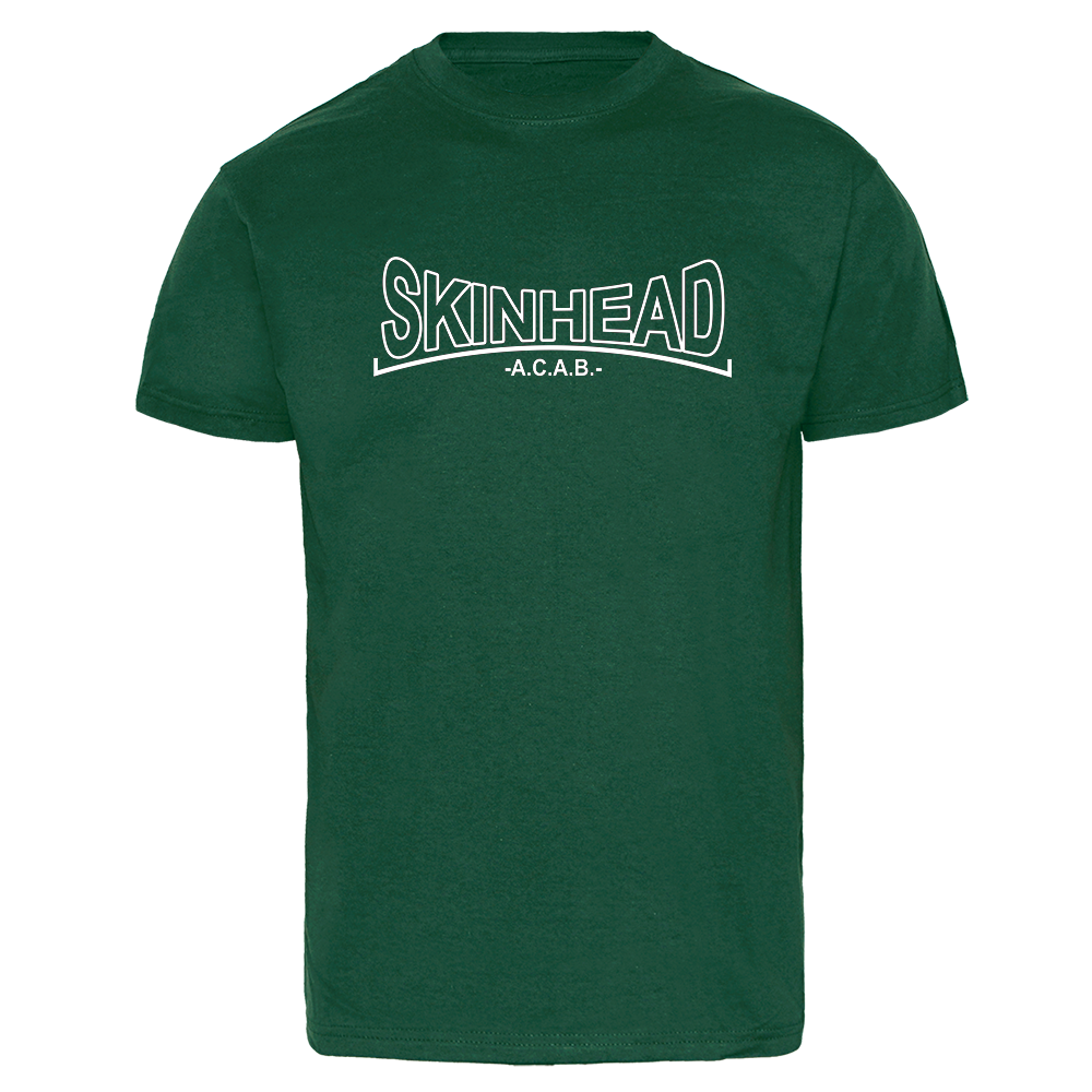 Skinhead "A.C.A.B." T-Shirt (bottle green)